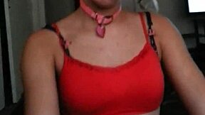 This amateur slut talks too much while getting a blowjob from daddy