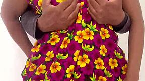 indian desi teen girl enjoys romantic fun with friend