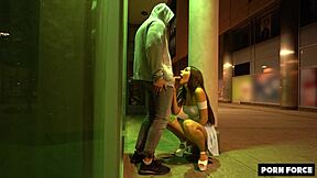 party chick cheats on her boyfriend - risky doggystyle fuck in public - shaiden rogue
