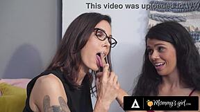 proud stepmom, uh, passionately screw her sexy 18yo stepdaughter for, um, her big achievement