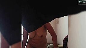 Married woman meets lover for rough sex in motel