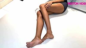 Latina Teen in Gay Interview Rides Cowgirl for Cum