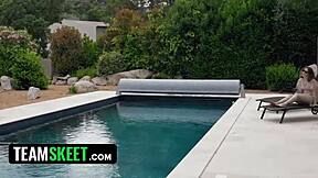 tommy meets foreign vlogger with small tits