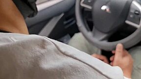 risky public sex in thrift shop