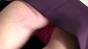 Blonde Fucks In Fishnet Stockings! Anal Fingering Fun