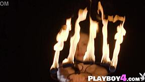 teen elilith noir rips clothes to reveal big ass