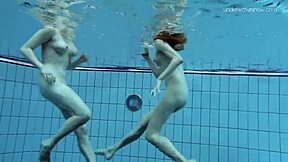 Anna Netrebko And Lada Poleshuk Underwater Lesbian Encounter