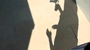 Amateur brunette Evelyn Lacie embarks on her FIRST ANAL adventure