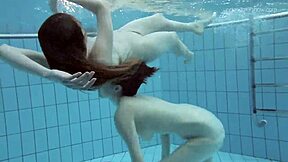 Anna Netrebko And Lada Poleshuk Underwater Lesbian Encounter