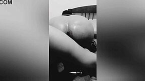 Latina wife sucks shaved husband after depilation