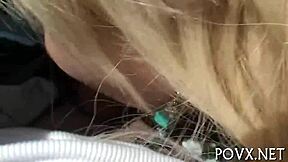 destiny jaymes takes rough pounding in wet pov action