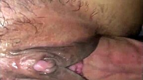 Fat asian teen's pussy destroyed in hard fuck, creampied close up
