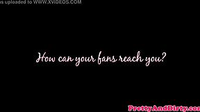 Interviewed Pornstar Shows Titties In Bts!