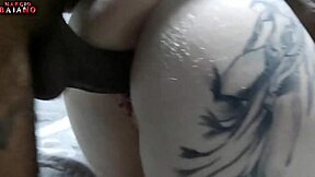 Teen can't hold back on monster cock