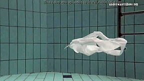 Loris Licicia swims naked underwater in super hot display! 🔥