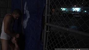 Cold Bondage First Time Rough Outdoor Public Fuck-A-Thon Anya