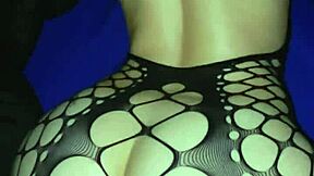 blonde babe with huge ass creams on bbc in sexy lingerie pov scene.