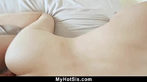 Hot danni rivers spreads her legs for stepbrother's hardcore doggystyle banging in taboo roleplay. She rides and moans loudly.