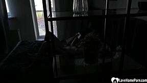 Wow, Intense Doggy Style Sex On The Bed!