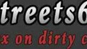 Jojo Kiss, with smokey eyes, gets bound in bdsm domination while kissing and smoking