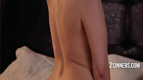 Petite blonde milf uses her pussy to make a compelling argument