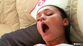 Teen 18+ Nurse Mila Uses Vibrator In Hospital Setting