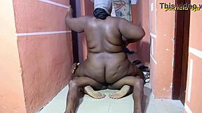 Can You Imagine Bbw Patricia Getting Her Shaved Pussy Fingered Raw in the Corridor?