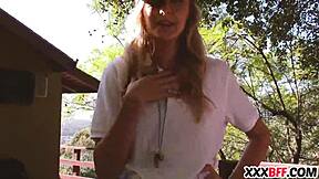 lesbian camp counselors pull off sneaky bisexual trick