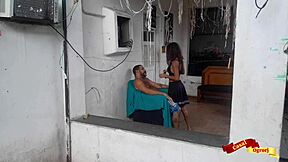 Thai teen 18+ shaves and offers pussy