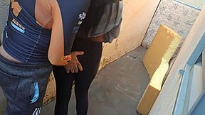 Look at this latina teen with big ass masturbating on the street, interracial cum fun!