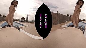 Horny Latina Neighbor Outdoor Fuck