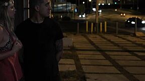 Stranded teen 18+ roughly fucked outdoors?