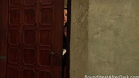 jealous lesbian maid watches mistress reward and masturbates secretly