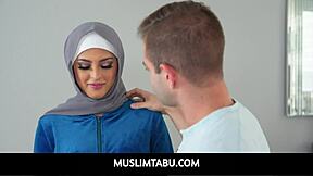 Hey, big ass teen in hijab, wanna learn new tricks?