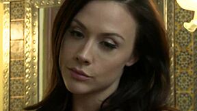 Chanel Preston licks Shauna Skye's pussy with strapon.