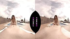 Horny Latina Neighbor Outdoor Fuck