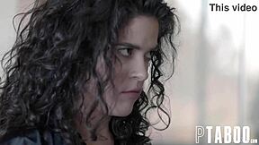 petite teen smiles for camera with johnny goodluck and victoria voxxx