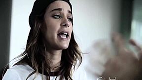 converting my lesbian stepsister straight - Uma Jolie 😈