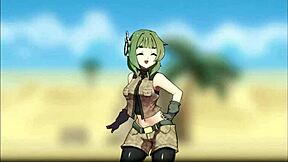 Part 1 tattooed teen with big breasts goes nude