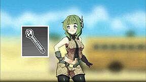 Part 1 tattooed teen with big breasts goes nude