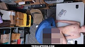 Cute Blonde Shoplifter Alyssa Cole Agrees To Sex With Officer To Avoid Police