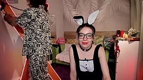 Cute Couple Dancing In Bedroom With Blue Eyes And Small Waist