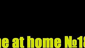 I's alone at home 18 masturbatin with my big cock monster.