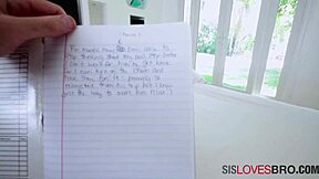 Ever wondered how to seduce a stepbrother? Kasey Miller shows the taboo way in wild action.