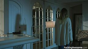 Blair Williams Screams During Facial!