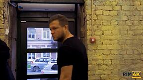 Dreaming of a girl licking his anus, this man finally relaxes.