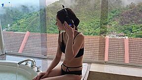 Beautiful Latina Enters House To Fuck Me In Doggy And Creampie