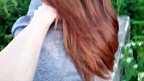 zuf�lliges casting auf der stra�e mit einem juen m�dchen!