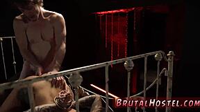 isn't this amateur teen girl's first bondage with big tits exciting?