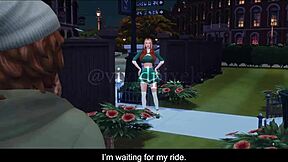 In the sorority house, a young slut cucks her boyfriend with an old homeless man in a wild threesome